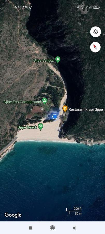 Gjipe Eco Campground Otel Vuno Dış mekan fotoğraf