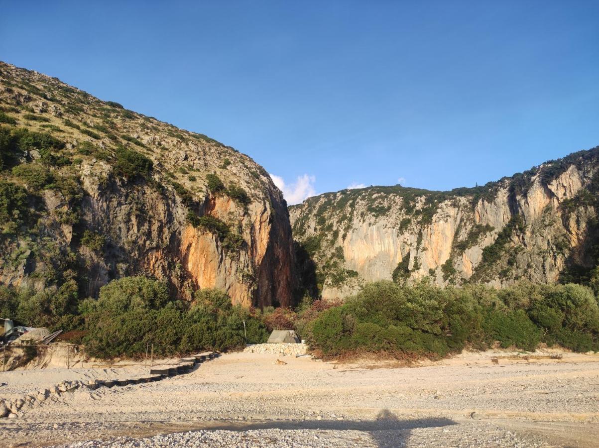 Gjipe Eco Campground Vuno Dış mekan fotoğraf